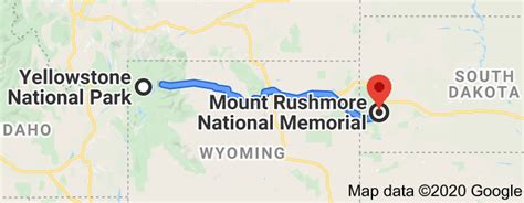 Mount Rushmore to Yellowstone Road Trip | Yellowstone, Wyoming map, Road trip