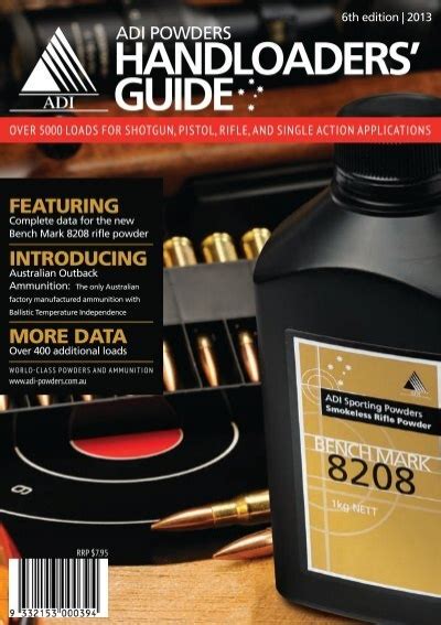 Guide 6th Edition - ADI Powders Handloaders' Guide