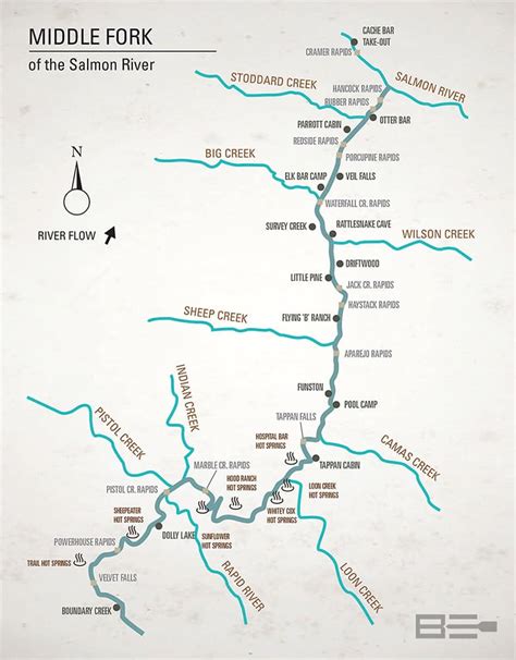 Middle Fork Salmon River Map - Maping Resources