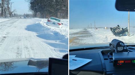 Kane County deputies see surge of cars in ditches during harsh winter ...