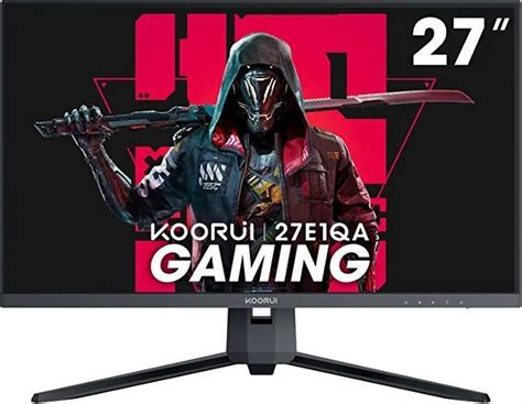 KOORUI 27 Inch QHD Gaming Monitor 144 Hz, VA, 1ms, DCI-P3 90% Color Gamut, FreeSync G-Sync ...