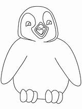 Cute Penguin Coloring Pages  Home sketch template