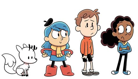 Twig, Hilda, David y Frida | Diseño de personajes, Arte de personajes ...