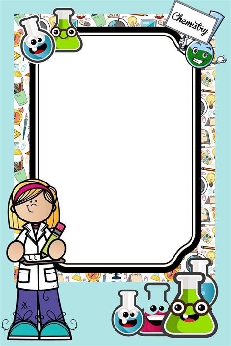 Borders And Frames, Borders For Paper, Science Classroom, Classroom ...