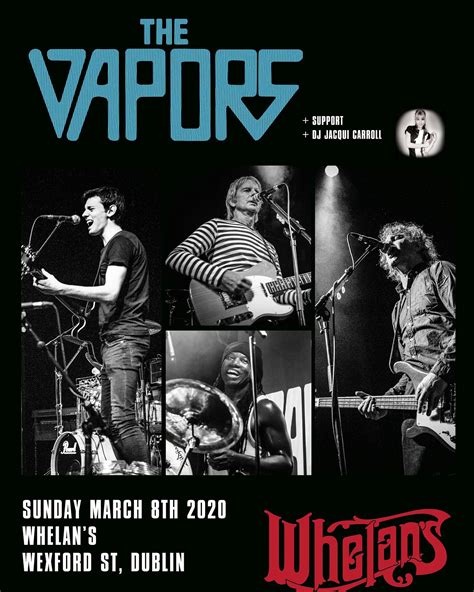 The Vapors return to Dublin « The Vapors Official Website