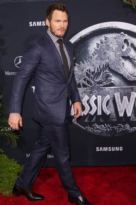 Chris Pratt at the Los Angeles premiere of Jurassic World|Lainey Gossip ...