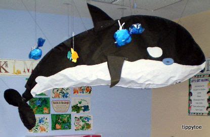 orca1.JPG 415×270 pixels | Ocean crafts, Whale crafts, Ocean theme ...