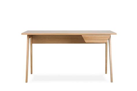 Contemporary desk - TEO - HEAVENS - oak / walnut