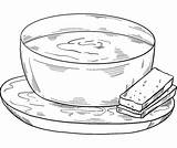 Dibujo De Plato sopa Para colorear  Dibujos Imprimir sketch template