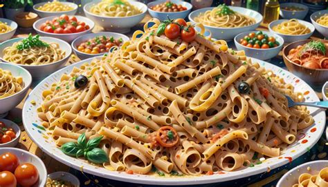 A Buffet of Pasta Dishes by DoctorCorvus on DeviantArt