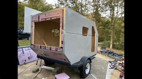 DIY Foamy Squaredrop Camper Build - YouTube