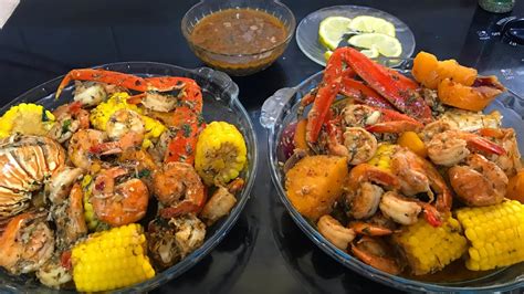 Seafood Boil, Lobster, Crab & Shrimp. Best Tasting!! and Easy. - YouTube