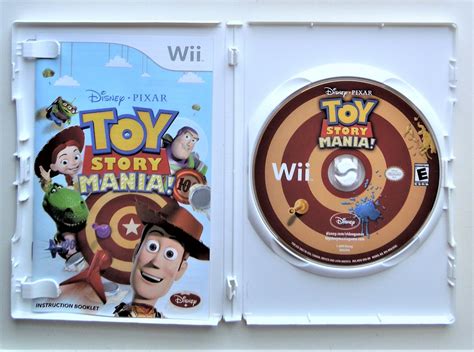 2009 Disney Pixar Toy Story Mania For Wii Game Systems