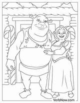 Free SHREK Coloring Pages For Download Printable PDF sketch template