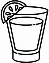 Shot Glass Clipart Black And White sketch template