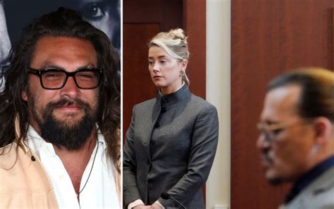 Jason Momoa 'Takes the Stand' in Viral Depp vs. Heard Spoof