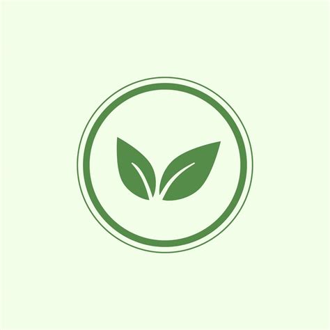 Green vegan logo vector in a circle - Download Free Vectors, Clipart ...
