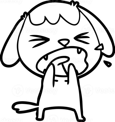 cute cartoon dog barking icon 40819651 PNG