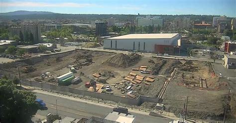 Timelapse of One Spokane stadium from start to finish | Video | kxly.com