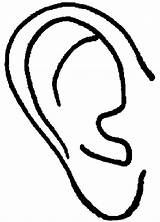 Free Ears Coloring Pages Download Png Images  sketch template