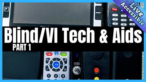 Assistive Technology and Aids for the Blind and Visually Impaired | What we use Part 1 - YouTube