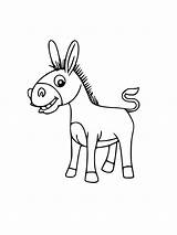 Mule Coloring Pages sketch template