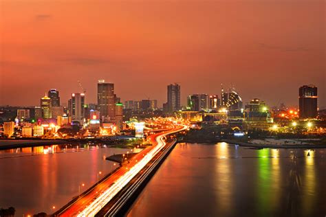 Johor Bahru At Night Stock Photo - Download Image Now - iStock