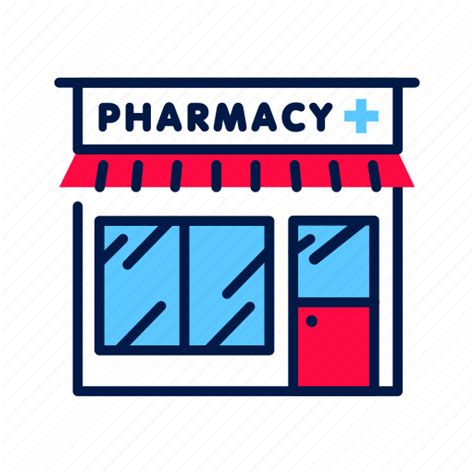 Building, drugstore, front, pharmacy icon - Download on Iconfinder