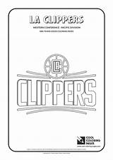 Clippers Coloring Pages sketch template