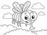 Fly coloring Pages  Free Coloring sketch template