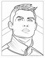 20 Ronaldo Coloring Pages Free PDF Printables sketch template