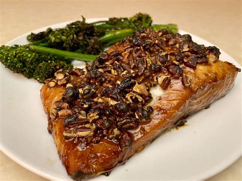 Bourbon Brown Sugar Glazed Salmon | Festival Foods Blog