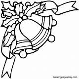 50 Christmas Bells Coloring Pages  ColoringPagesOnlycom sketch template