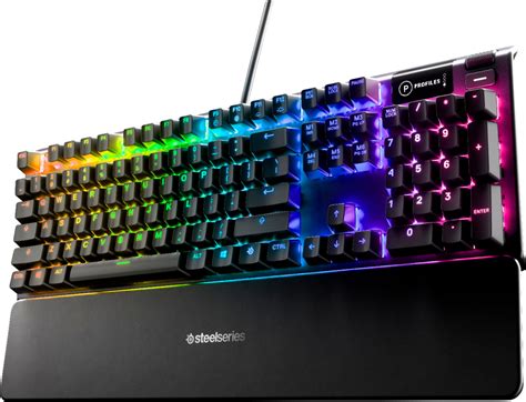 SteelSeries - Apex 5 Wired Gaming Hybrid Mechanical Blue Switch Keyboard with... 813682026721 | eBay
