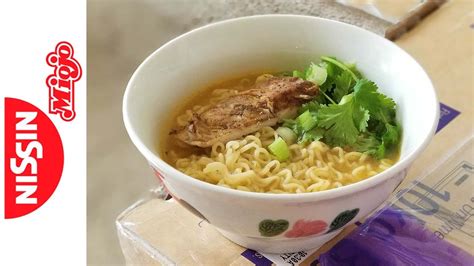 Nissin Miojo Lamen Sabor Frango Assado Com Toque De Limao - Instant Noodle Recipe Time - EP 448 ...