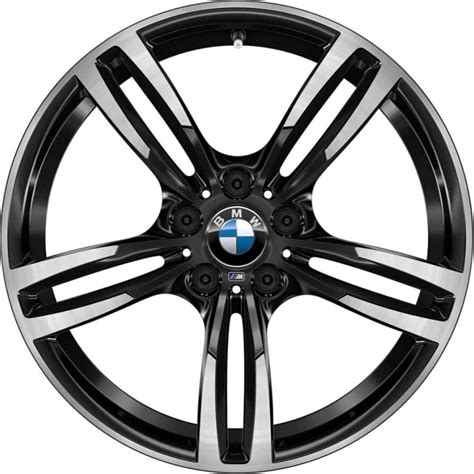 19" BMW 437M wheels in Bicolour: Jet Black with Burnished Face (Bright ...