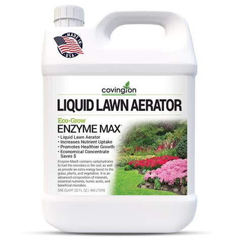 Liquid Aerator (32oz) - Liquid Lawn Aerator Loosens & Conditions Compacted Soil for Increased ...