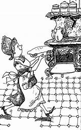 Amelia Bedelia And Her Pie Coloring Page  Wecoloringpagecom sketch template