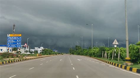 Awesome Weather at Naya Raipur - YouTube