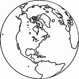 Earth Globe Coloring Page WeColoringPage 090  Wecoloringpagecom sketch template