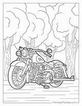24 Motorcycle Coloring Pages Free PDF Printables sketch template