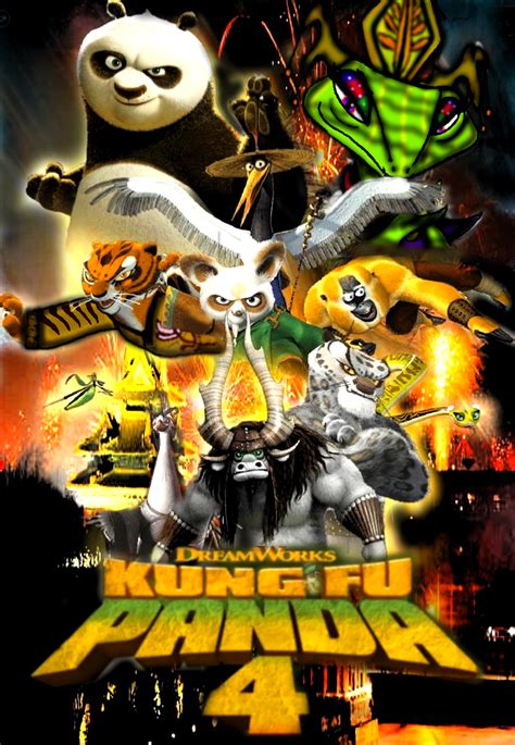 Kung Fu Panda 4 Fanmade Poster by MagicalHyena-FanArt on DeviantArt