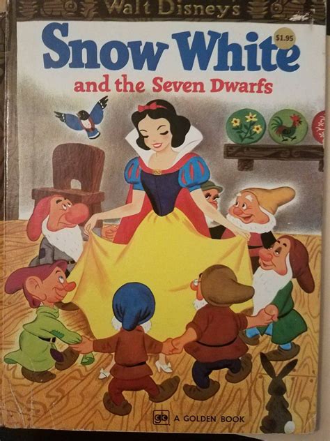 Walt Disney's Snow White and the Seven Dwarfs Golden Book | Etsy Snow White Book, Snow White ...