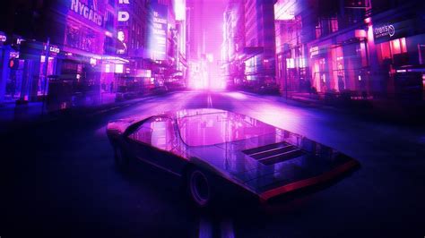 1920x1080 Neon City Car 4k Laptop Full HD 1080P ,HD 4k Wallpapers ...