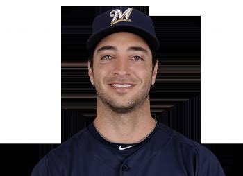 Ryan Braun, leftfielder | Ryan braun, Fantasy baseball, Espn