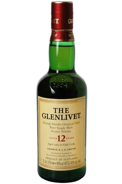 The Glenlivet 12 Year Single Malt Scotch Whisky 375ml - Legacy Wine and ...