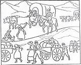 Pioneer Children Coloring Page sketch template