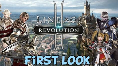 Lineage 2: Revolution - First Look - YouTube