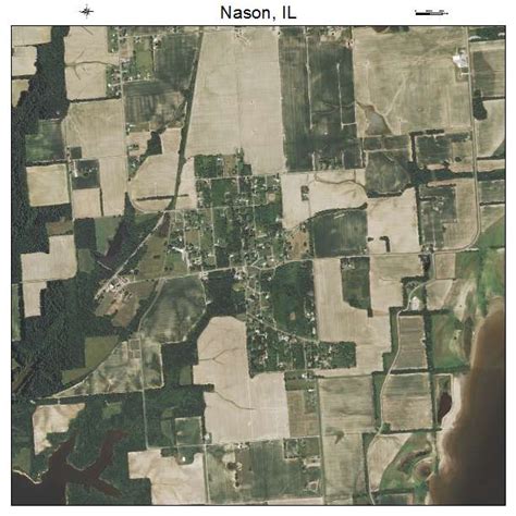 Aerial Photography Map of Nason, IL Illinois