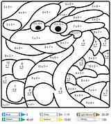Multiplication Color By Number Coloring Pages  Free Printables sketch template